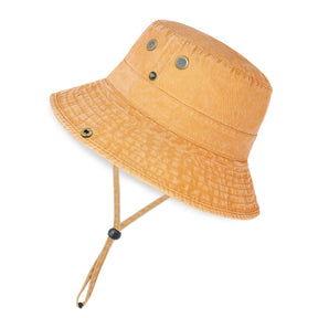 Wide Brim Bucket Hat