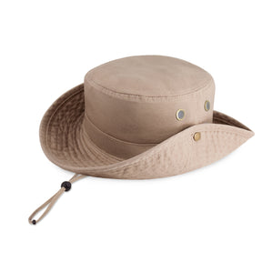 Wide Brim Bucket Hat