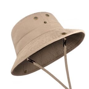 Wide Brim Bucket Hat