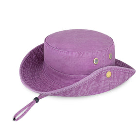 Wide Brim Bucket Hat