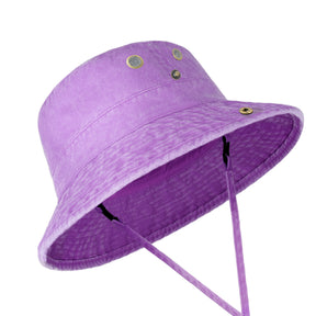 Wide Brim Bucket Hat