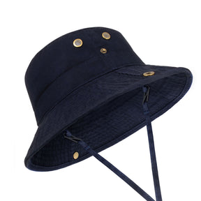 Wide Brim Bucket Hat