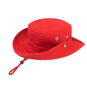 Wide Brim Bucket Hat