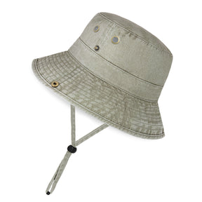 Wide Brim Bucket Hat