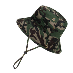 Wide Brim Bucket Hat