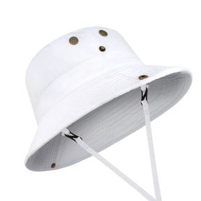 Wide Brim Bucket Hat