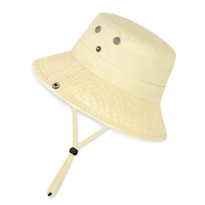 Wide Brim Bucket Hat