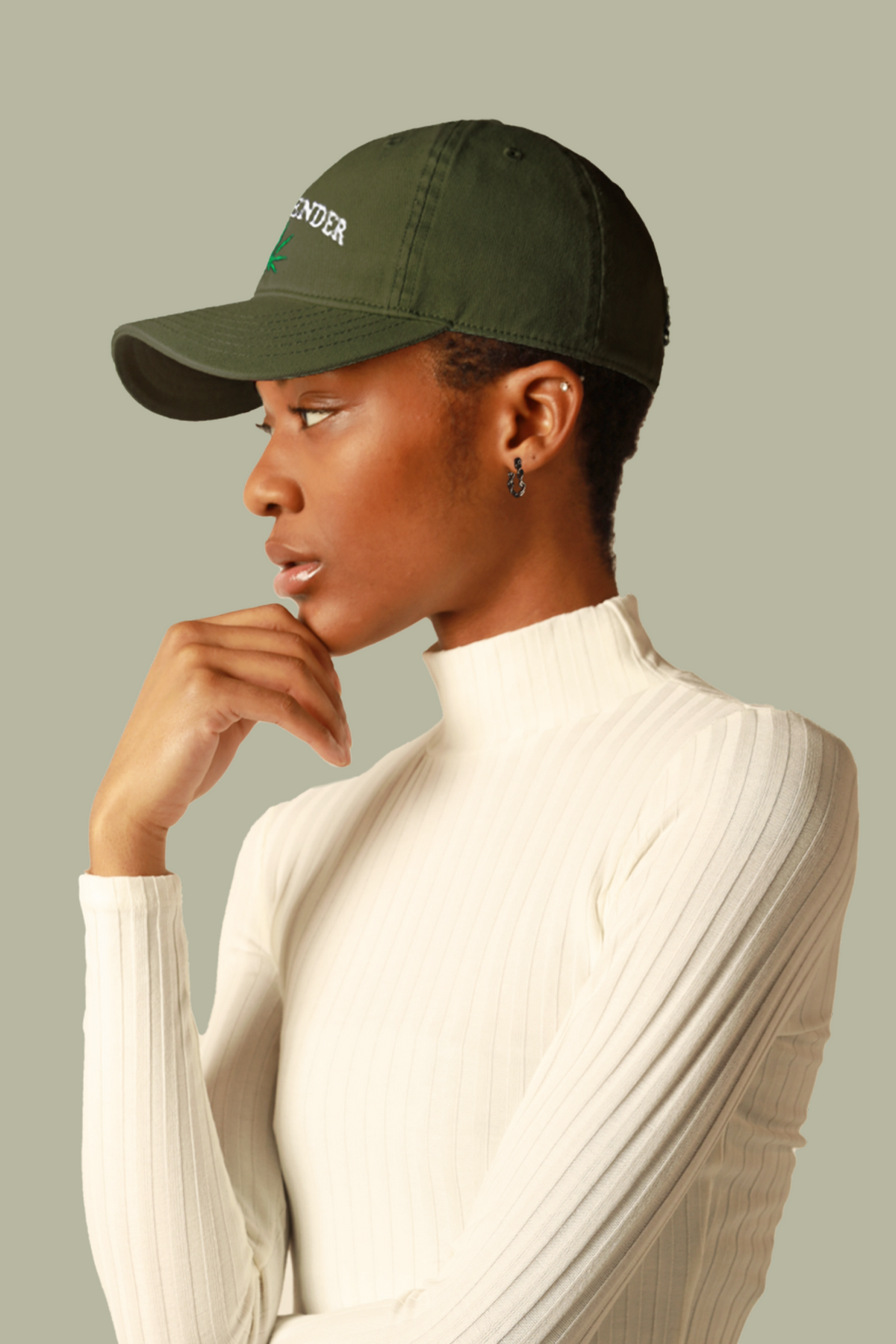 Budtender Embroidered Dad Hat – Adjustable Cotton Baseball Cap