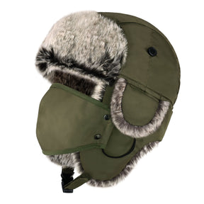 Waterproof Trapper Hat with Mask
