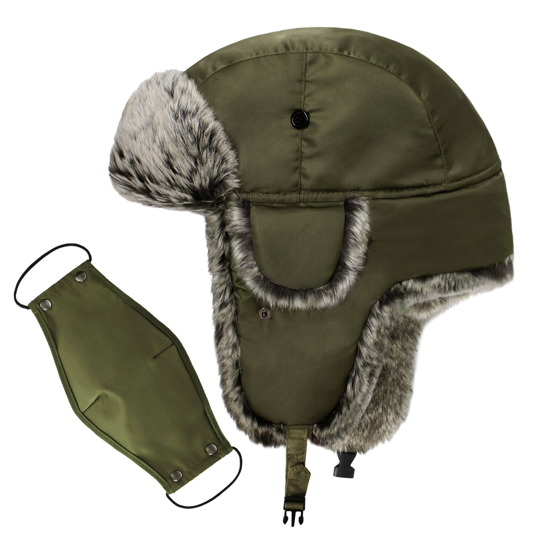 Waterproof Trapper Hat with Mask