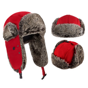 Waterproof Trapper Hat with Mask
