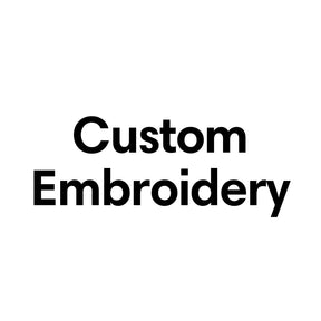 Custom Embroidery