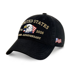 250th Anniversary USA Embroidered Dad Hat – Adjustable Cotton Baseball Cap