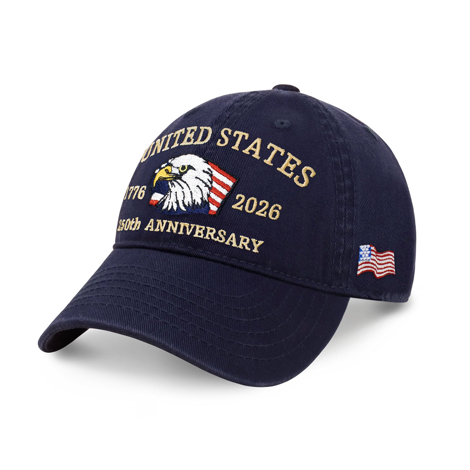 250th Anniversary USA Embroidered Dad Hat – Adjustable Cotton Baseball Cap