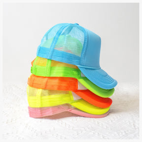 Two-Tone Foam Cap with Rope