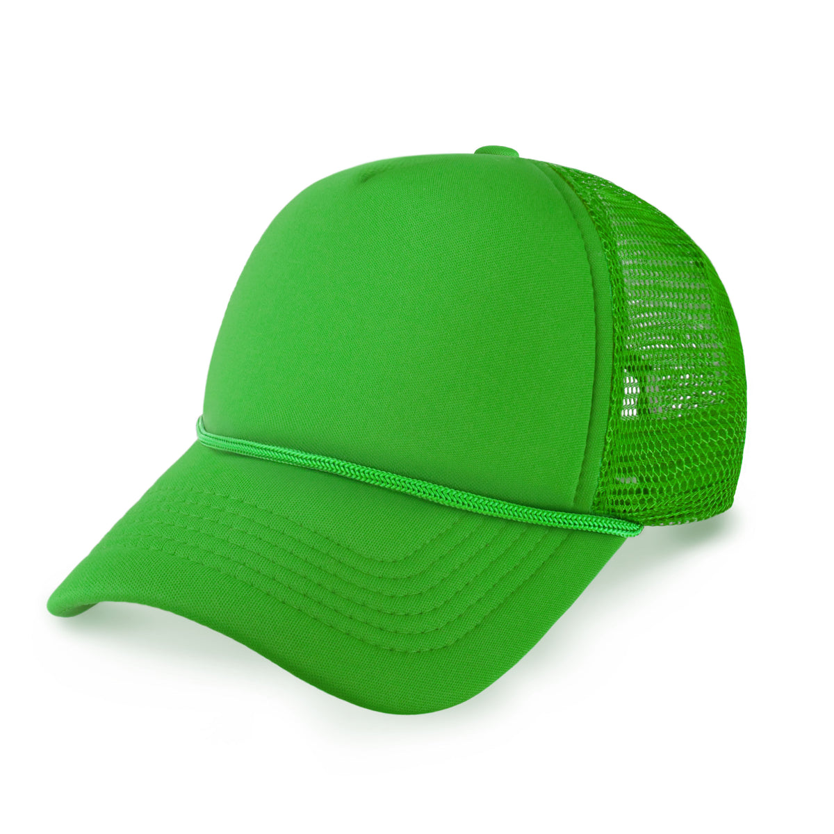 Classic Foam Trucker Cap – Adjustable Mesh Trucker Hat