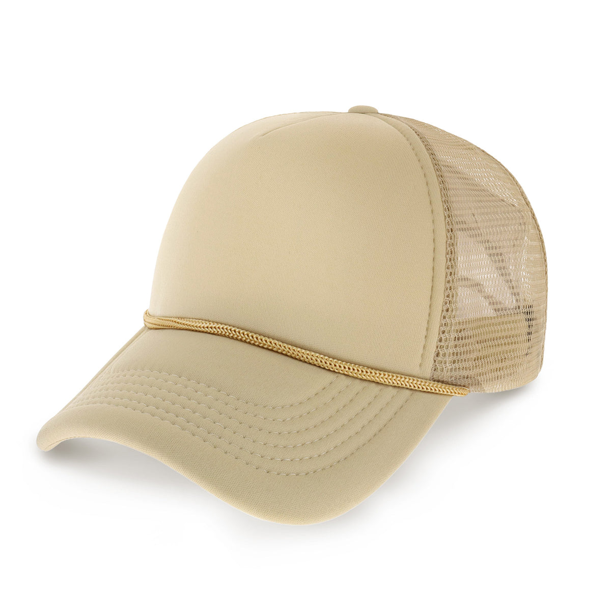 Classic Foam Trucker Cap – Adjustable Mesh Trucker Hat