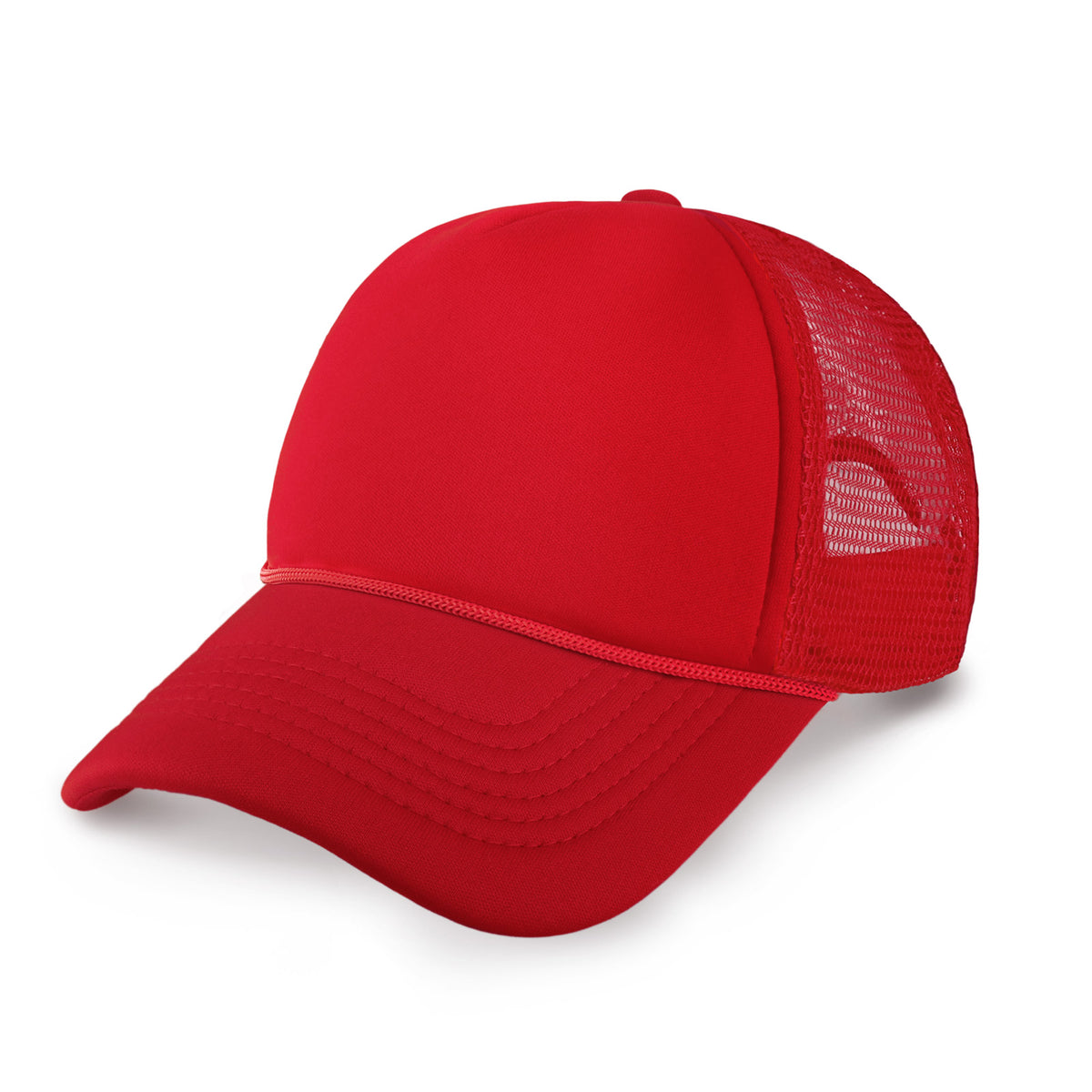 Classic Foam Trucker Cap – Adjustable Mesh Trucker Hat