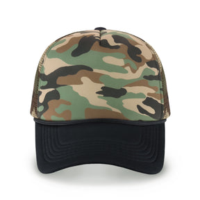 Two-Tone Foam Cap with Rope