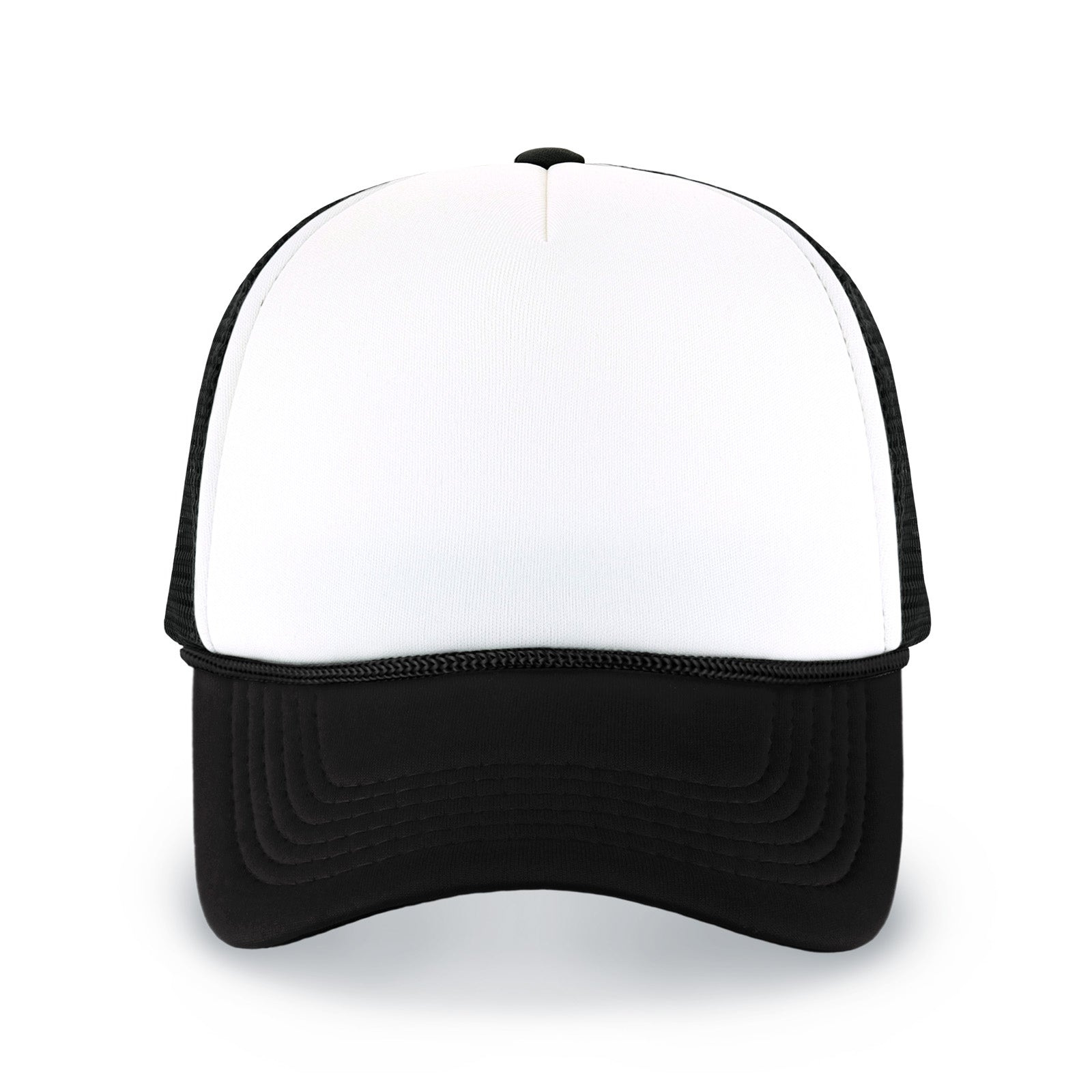 Two-Tone Foam Cap with Rope