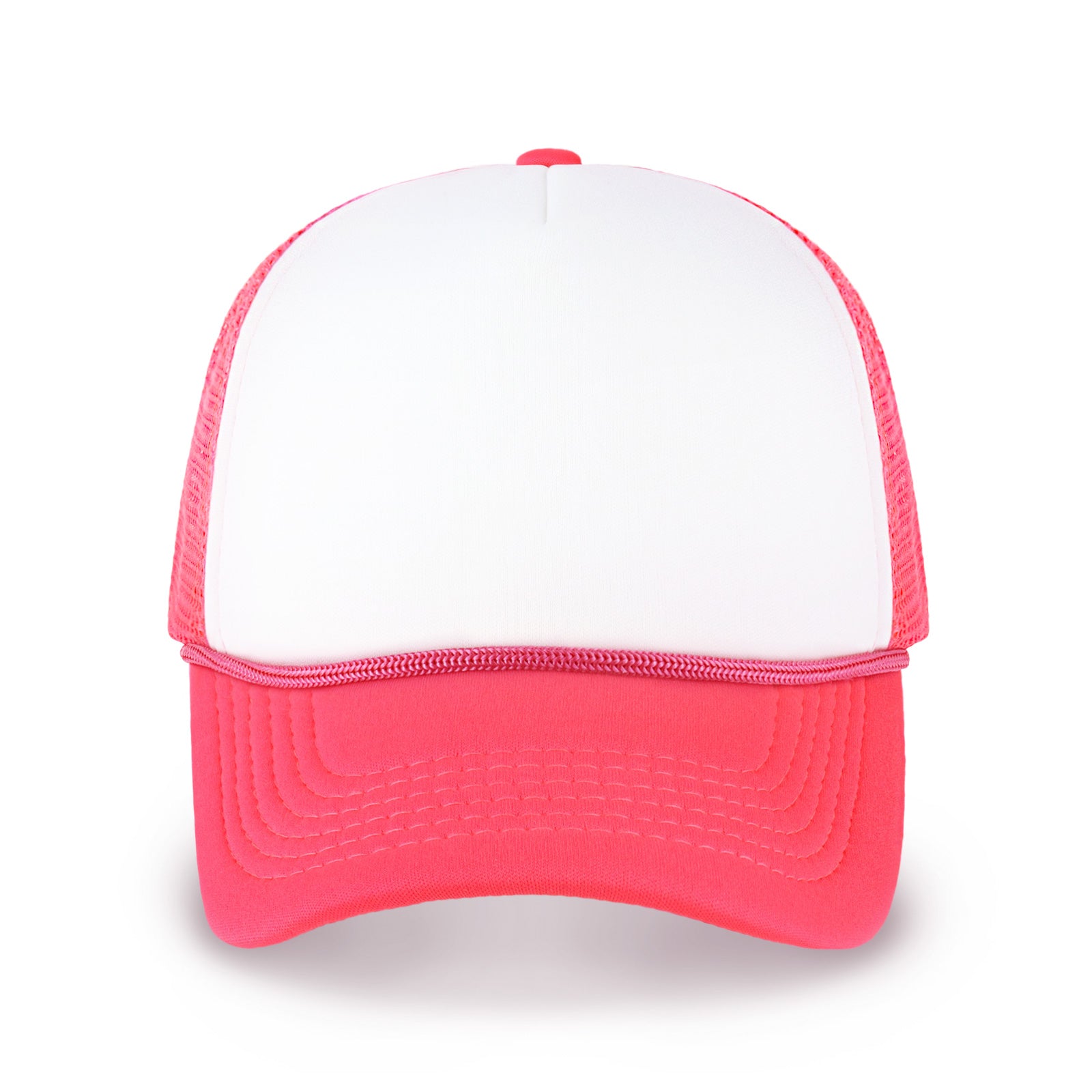 Two-Tone Foam Cap with Rope