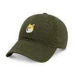Doge Embroidered Dad Hat – Adjustable Cotton Baseball Cap