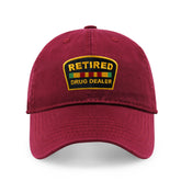 Retired Drug Dealer Embroidered Dad Hat – Adjustable Cotton Baseball Cap