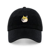 Doge Embroidered Dad Hat – Adjustable Cotton Baseball Cap