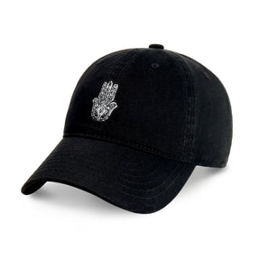 Hamsa Design Embroidered Cap