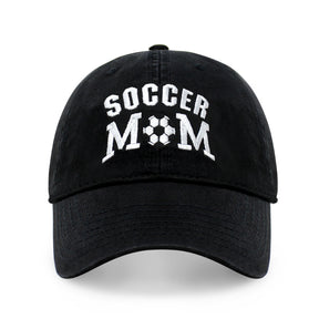 Soccer Mom Design Embroidered Cap