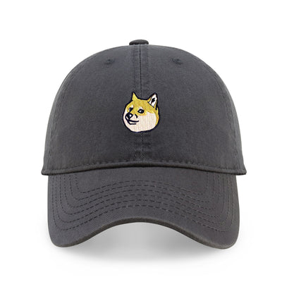 Doge Embroidered Dad Hat – Adjustable Cotton Baseball Cap
