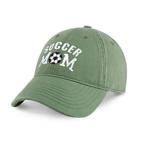 Soccer Mom Design Embroidered Cap
