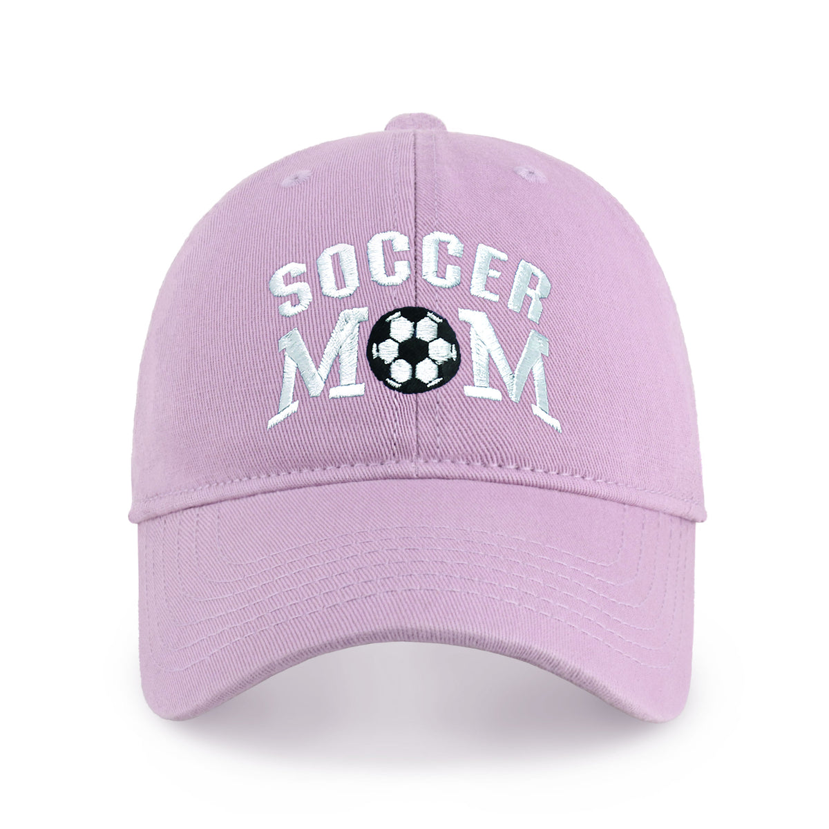 Soccer Mom Design Embroidered Cap