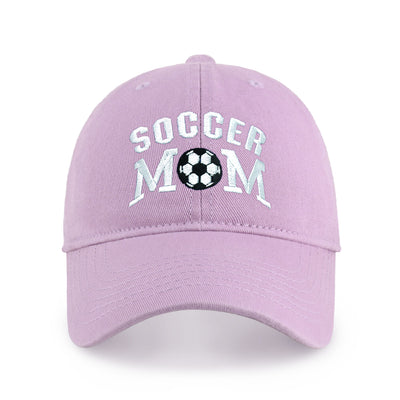 Soccer Mom Embroidered Dad Hat – Adjustable Cotton Baseball Cap