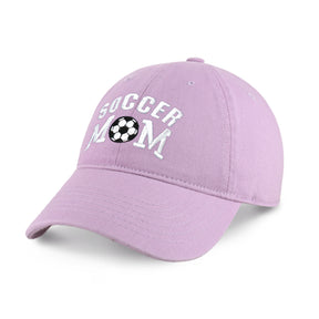 Soccer Mom Design Embroidered Cap