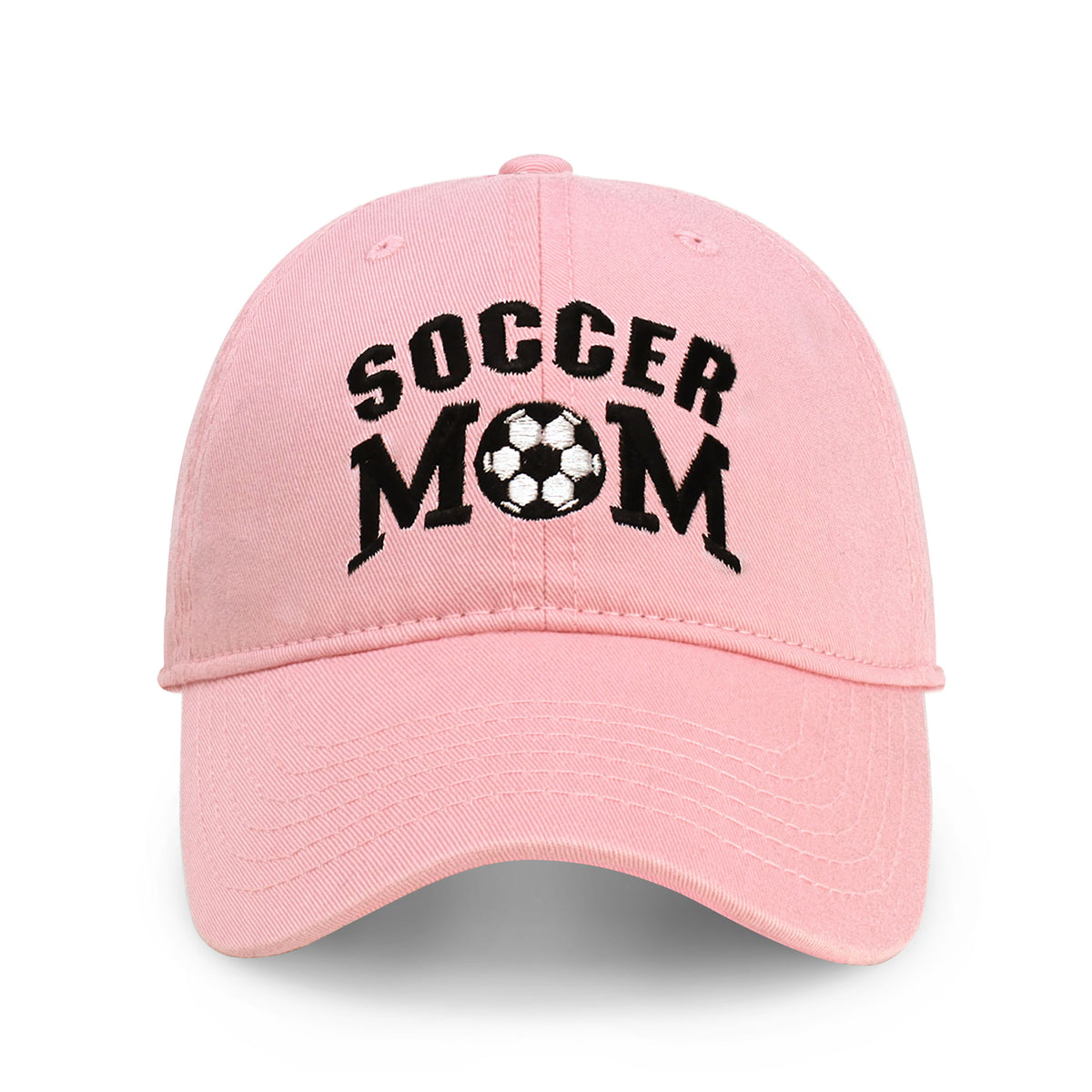 Soccer Mom Design Embroidered Cap