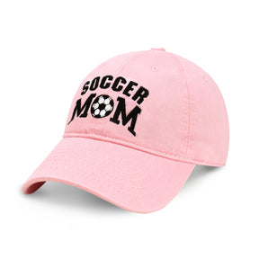Soccer Mom Design Embroidered Cap