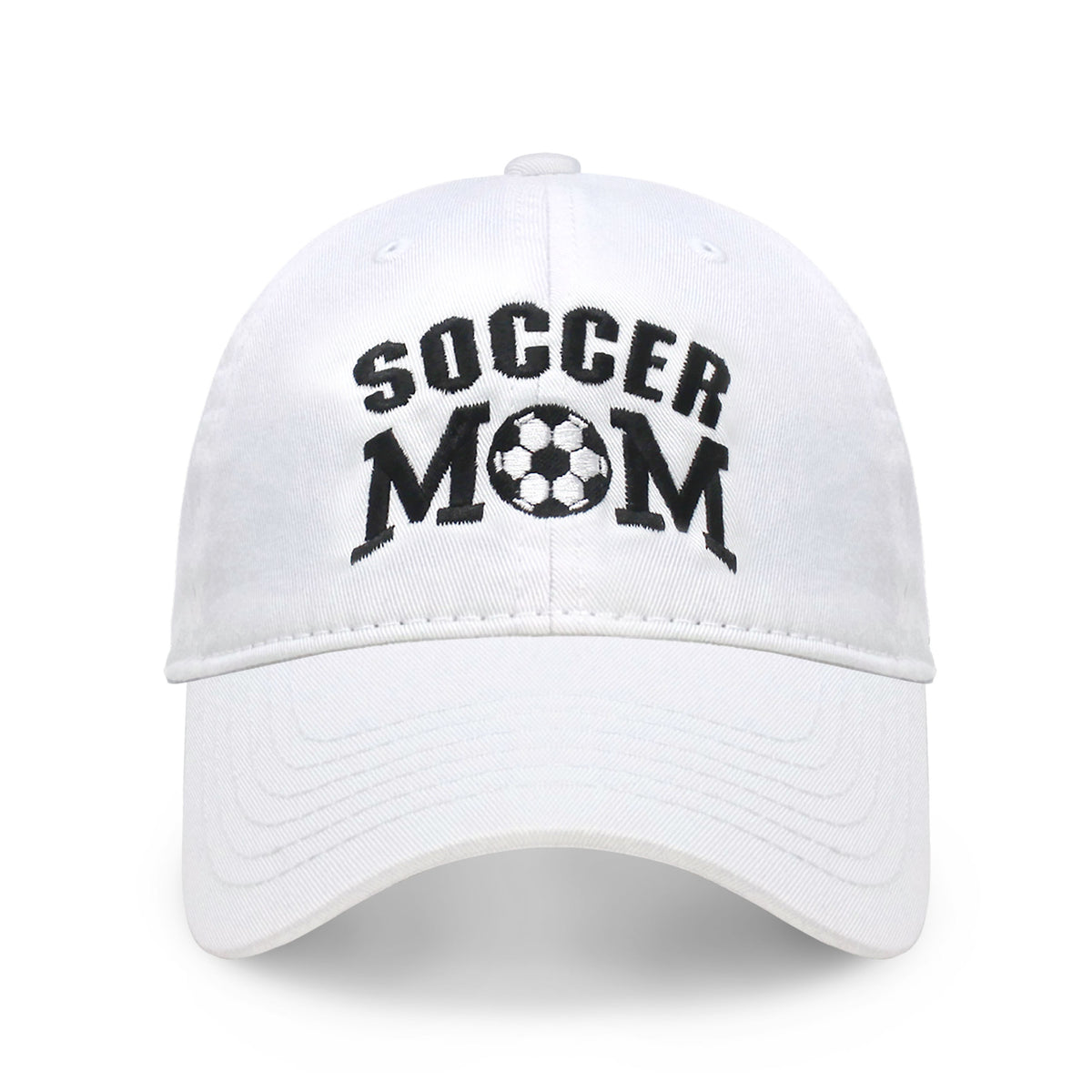 Soccer Mom Design Embroidered Cap