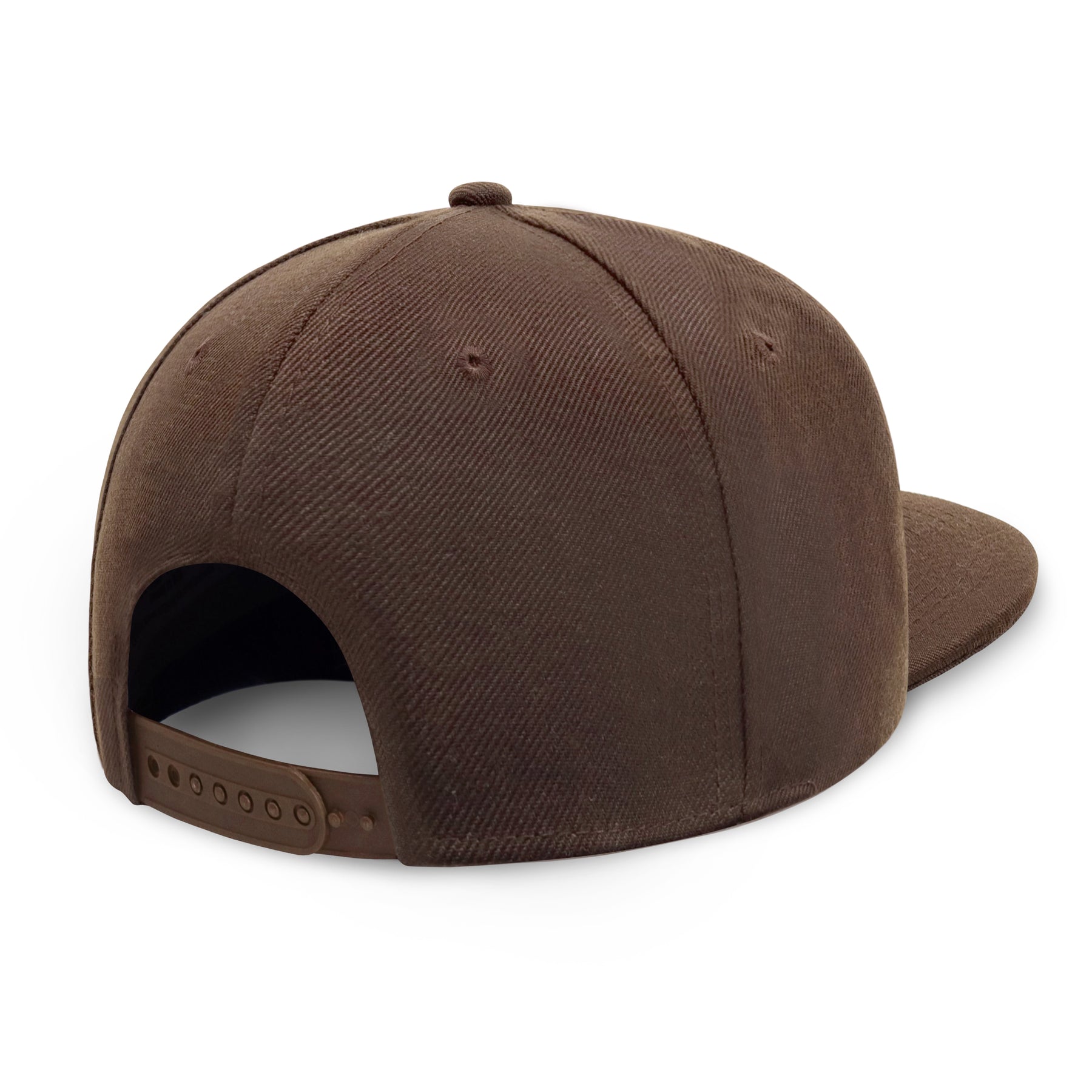 Classic Flat Bill Snapback – Polyester Adjustable Fit & Breathable
