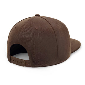 Classic Flat Bill Snapback – Polyester Adjustable Fit & Breathable