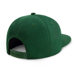 Classic Flat Bill Snapback – Polyester Adjustable Fit & Breathable