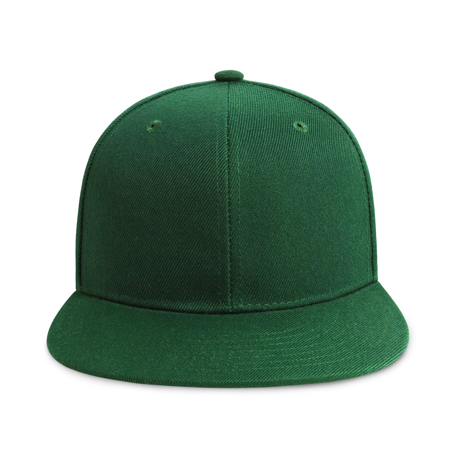 Classic Flat Bill Snapback – Polyester Adjustable Fit & Breathable