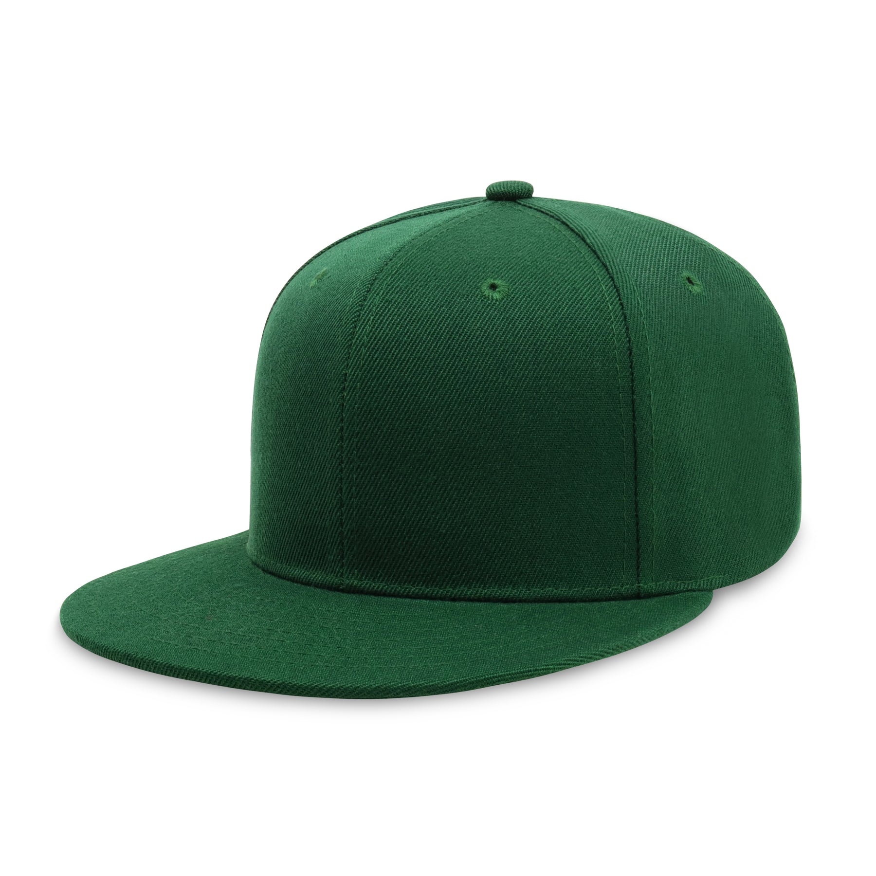 Classic Flat Bill Snapback – Polyester Adjustable Fit & Breathable