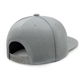 Classic Flat Bill Snapback – Polyester Adjustable Fit & Breathable