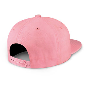 Classic Flat Bill Snapback – Polyester Adjustable Fit & Breathable