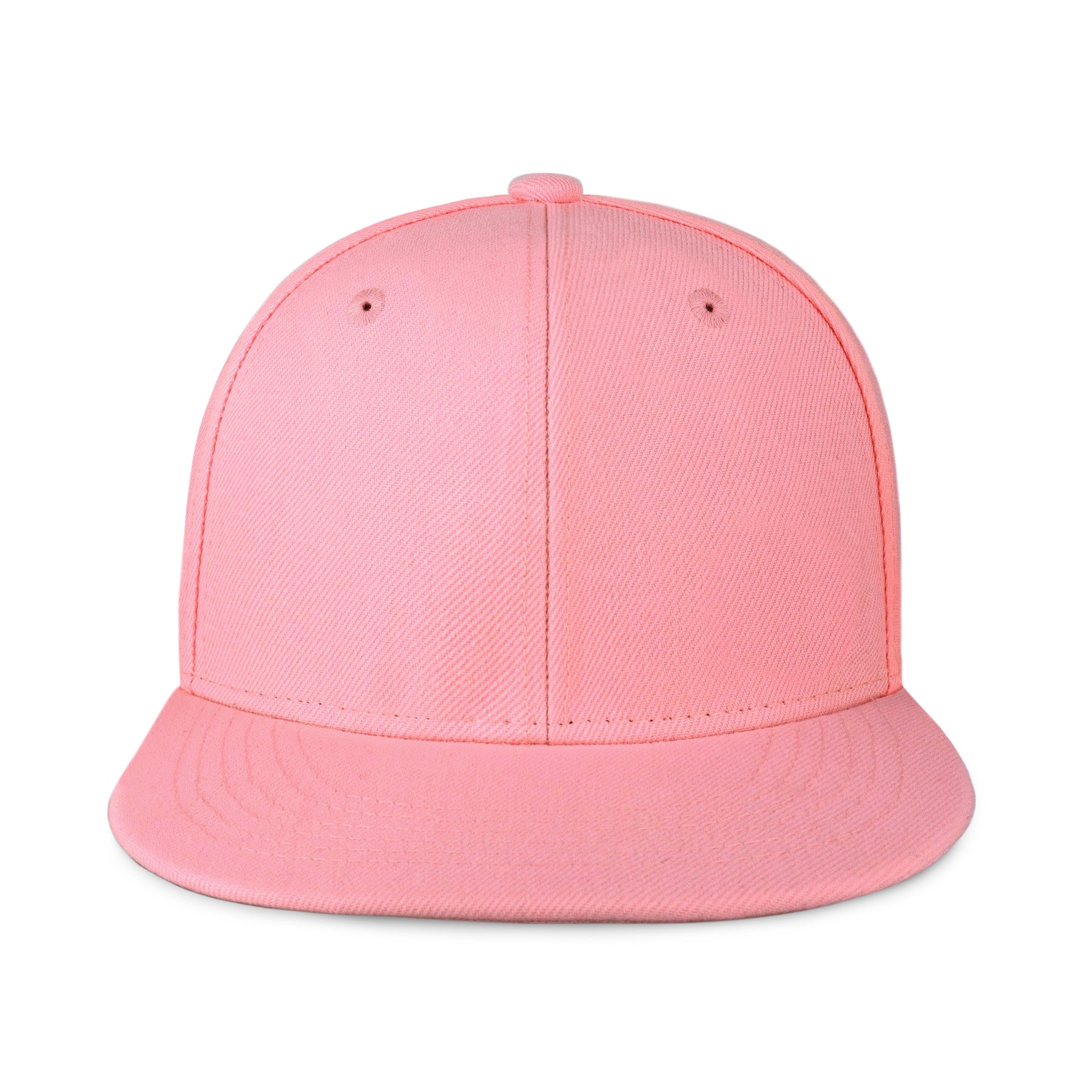Classic Flat Bill Snapback – Polyester Adjustable Fit & Breathable