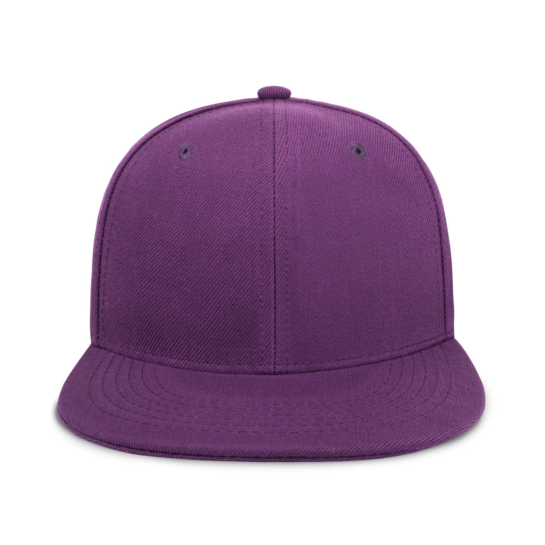 Classic Flat Bill Snapback – Polyester Adjustable Fit & Breathable