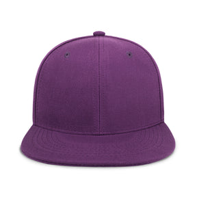 Classic Flat Bill Snapback – Polyester Adjustable Fit & Breathable