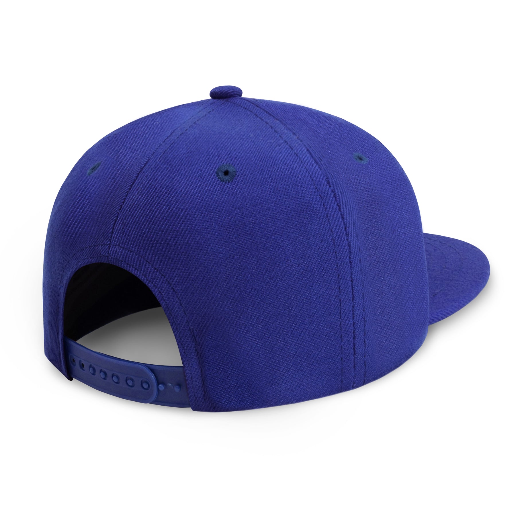 Classic Flat Bill Snapback – Polyester Adjustable Fit & Breathable
