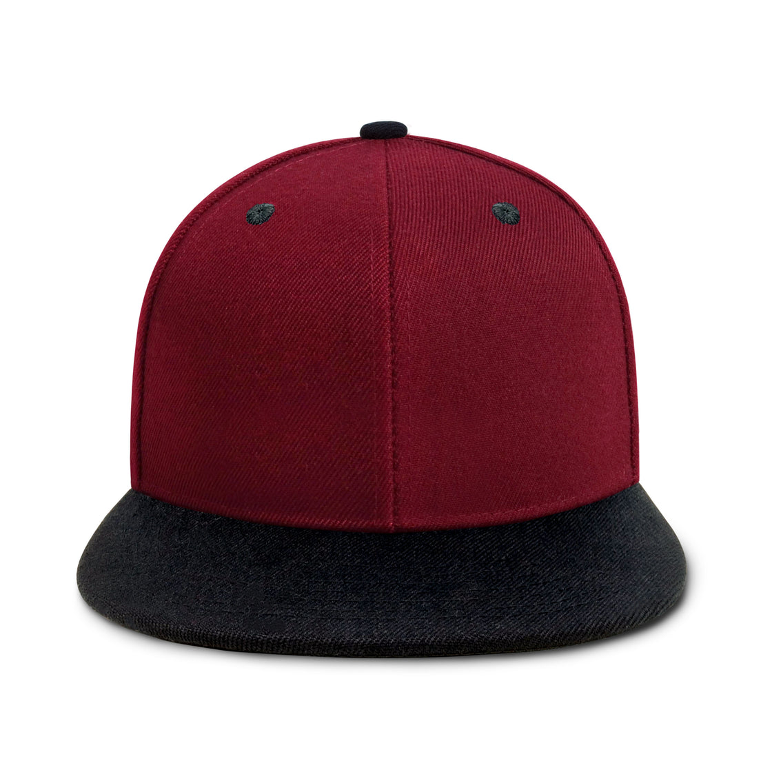 Two-Tone Edge Snapback – Acrylic Adjustable Fit & Breathable